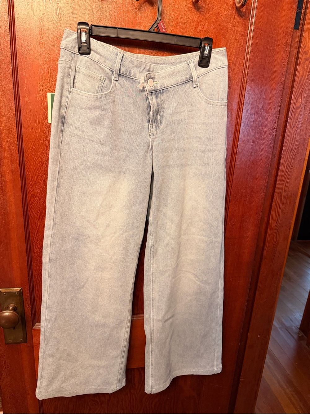 HALARA Light Blue Wide-Leg Jeans